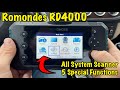 Romondes RD4000 - 5 Special Function All System Diagnostics Tool