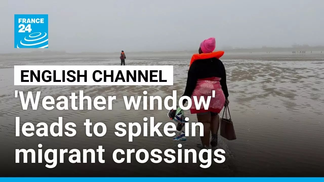 On the beach with migrants determined to cross Channel to UK • FRANCE 24 English