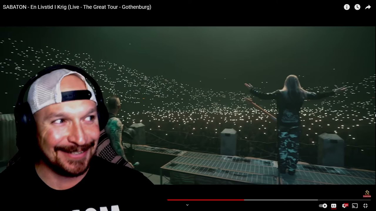SABATON - "EN LIVSTID I KRIG" (Reaction) A SOLDIERS SONG!