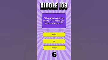 Guess the Riddle | Riddle 109 | The Riddles #shorts #riddlejourney #riddleriddle #challenge #trivia