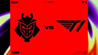 G2 Esports vs T1 | #MSI2024 | S2D4 | Partida 1