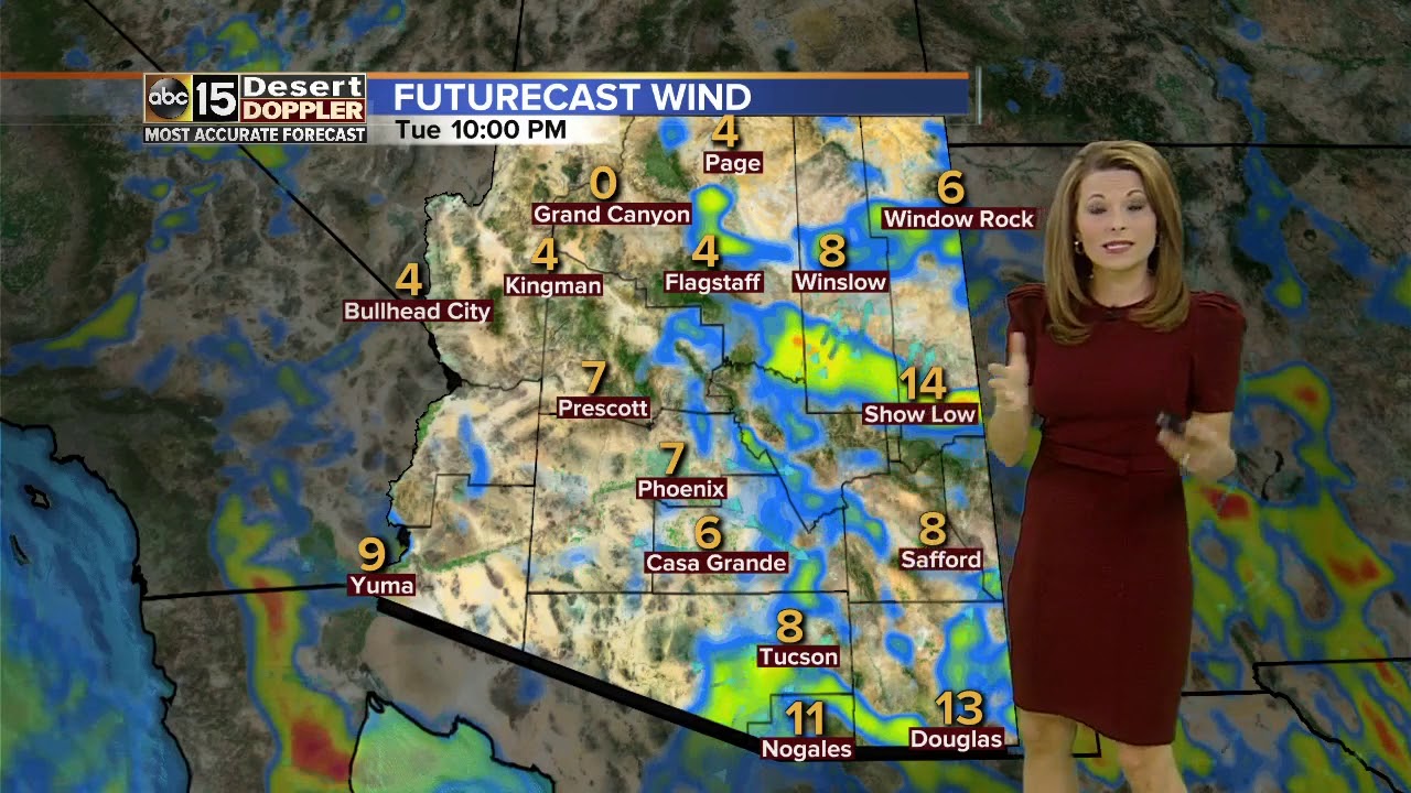 Rain returns to the Valley Tuesday - YouTube