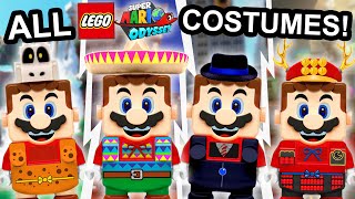 ALL Lego Super Mario Odyssey Costumes!!