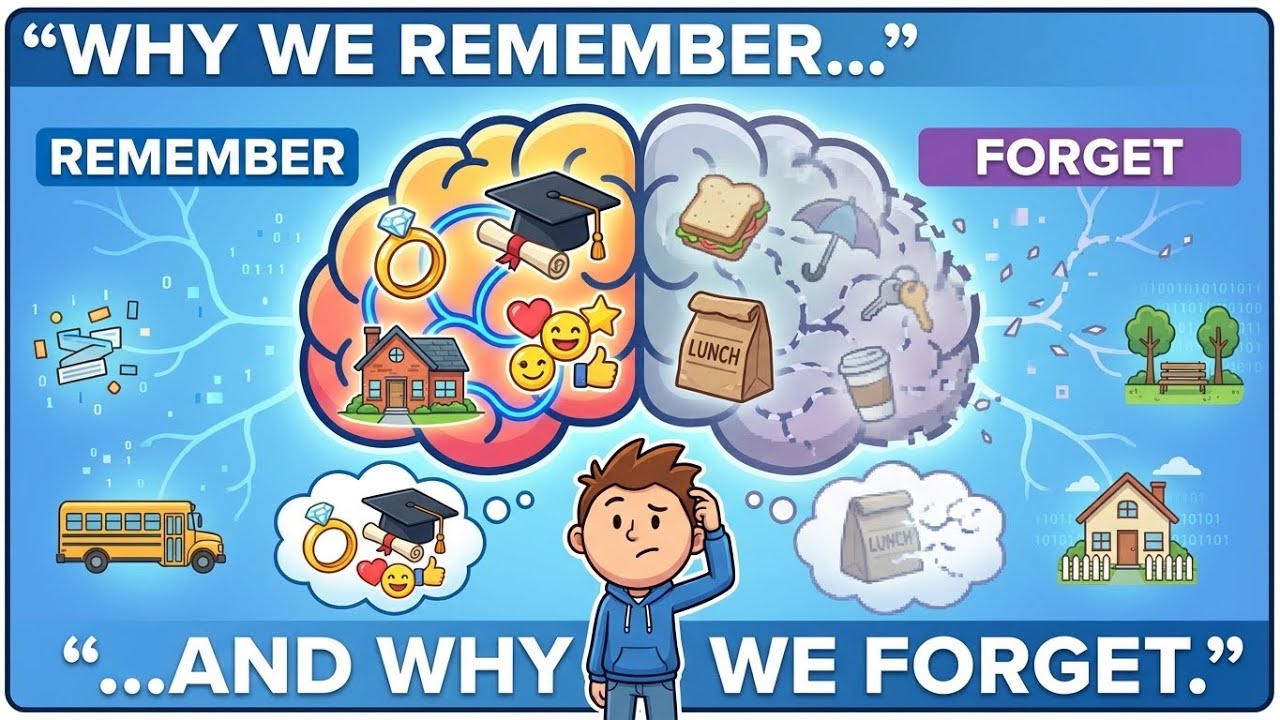 How Memory ACTUALLY Works (And Why You Forget Almost Everything) - YouTube