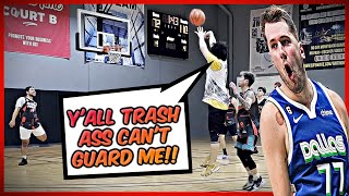I Mic&#39;d Up My Game &amp; Asian Luka Doncic DESTROYING TRASH TALKERS!!
