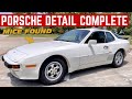 The $500 Porsche 944 Detailing TRANSFORMATION Is COMPLETE *Mice Found*