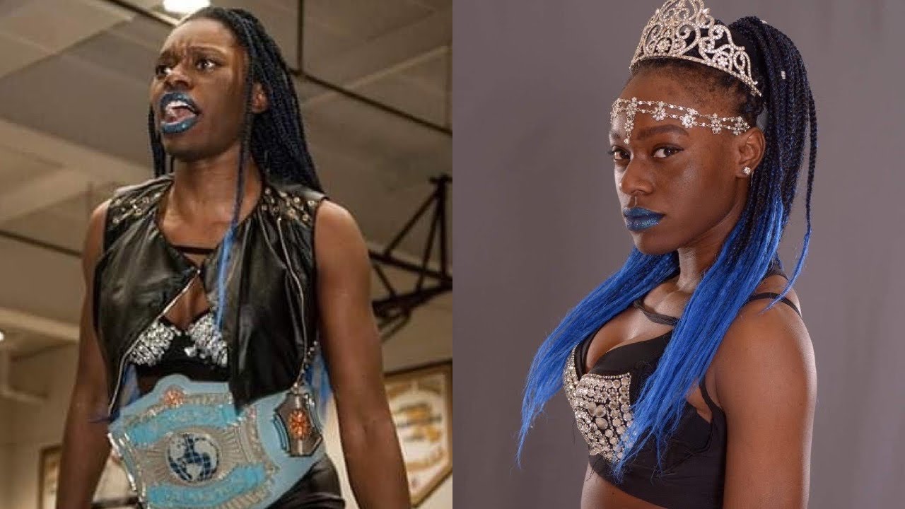 O-Face Wrestling features: Gia Scott