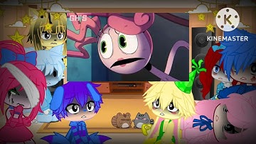 Poppy playtime reacts to I