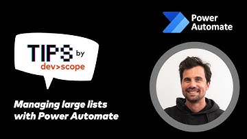 Managing large lists with Power Automate