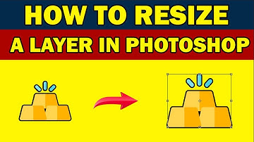 How to Resize a Layer in Photoshop CC 2018  - BASIC TUTORIALS