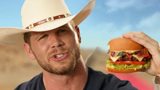 Video Carl's Jr    Tex Mex Bacon Thickburger  Borderball  Commercial Extended Cut