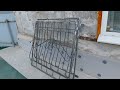 Каждому нашлось дело в саду.Купили решётки на окна,муж красит,а я шторы шью#дача#огород#сделать#дела
