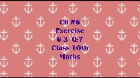 Range EX#6.3 Q:-7 class 10th subject maths|Education HUB with sidra