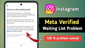 Fix Instagram Meta Verified Waiting List Problem