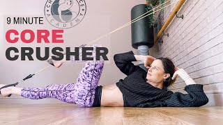 9 Minute Core Workout with Fitbeast Resistance bands | Chloe Bruce Academy