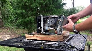 How to safely remove a magnetron from a microwave