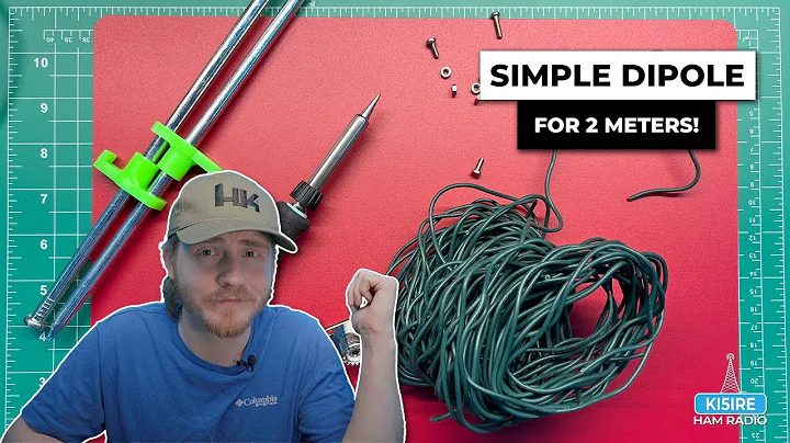 Building a SIMPLE 2 Meter Dipole Antenna! But Did It Work?