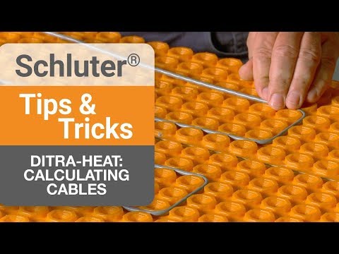 tips-on-calculating-cable-length-for-ditra-heat