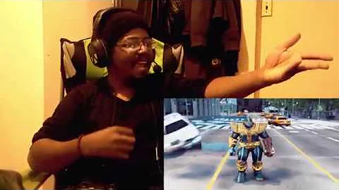 THANOS VS  DARKSEID (MARVEL VS DC) DEATH BATTLE - REACTION