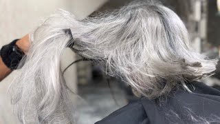Download lagu 11 Years of Hair Growth 😱 Homeless Man's Extreme White Haircut & Transformation