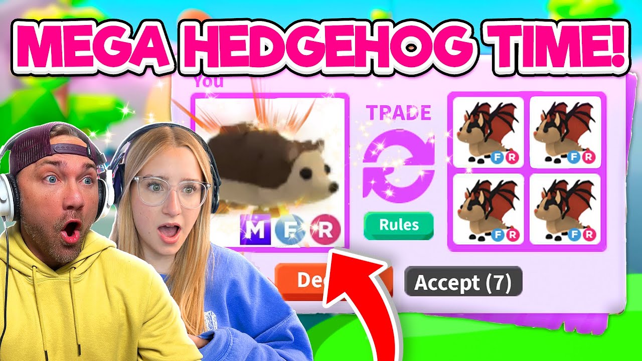 Cammy FINALLY GETS Her MEGA HEDGEHOG in Adopt Me!