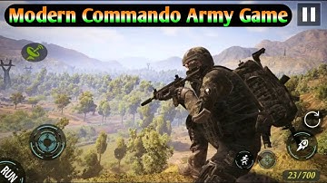 Modern Commando Army Gameplay | High Graphics 3D Game | New Games 2021 | New Shooting Game 2021