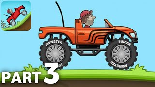 Hill Climb Racing Walkthrough Gameplay Part 3 - MONSTER TRUCK (Android, iOS) screenshot 3