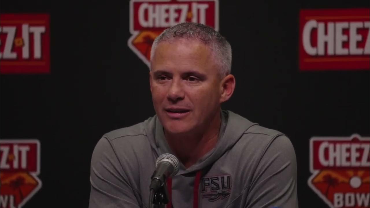 Postgame Press Conference WINNING CHEEZIT BOWL with Mike Norvell