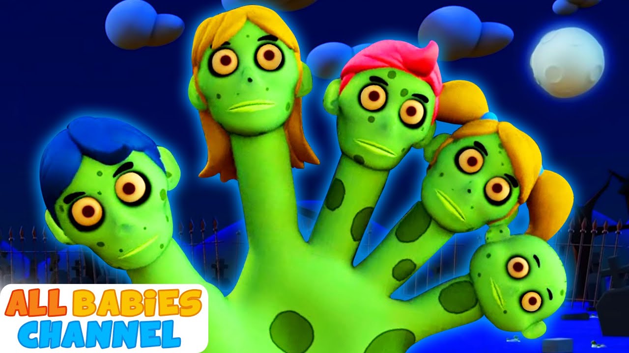 Zombie Apocalypse | 3D Halloween Songs For Children | All Babies Channel