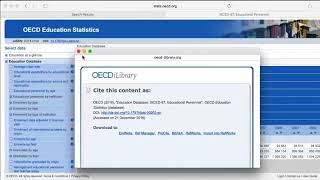 Working with Statistics on OECD iLibrary News