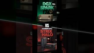 DGX Spark vs Strix Halo: best for local LLMs? #shorts #nvidia #amd