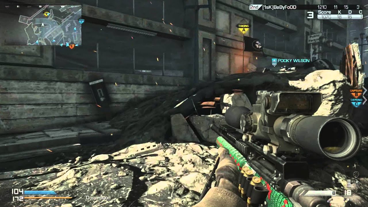 FaZe Kross: Ghosts Sniping To Commander Episode 13 - GROUND WAR!