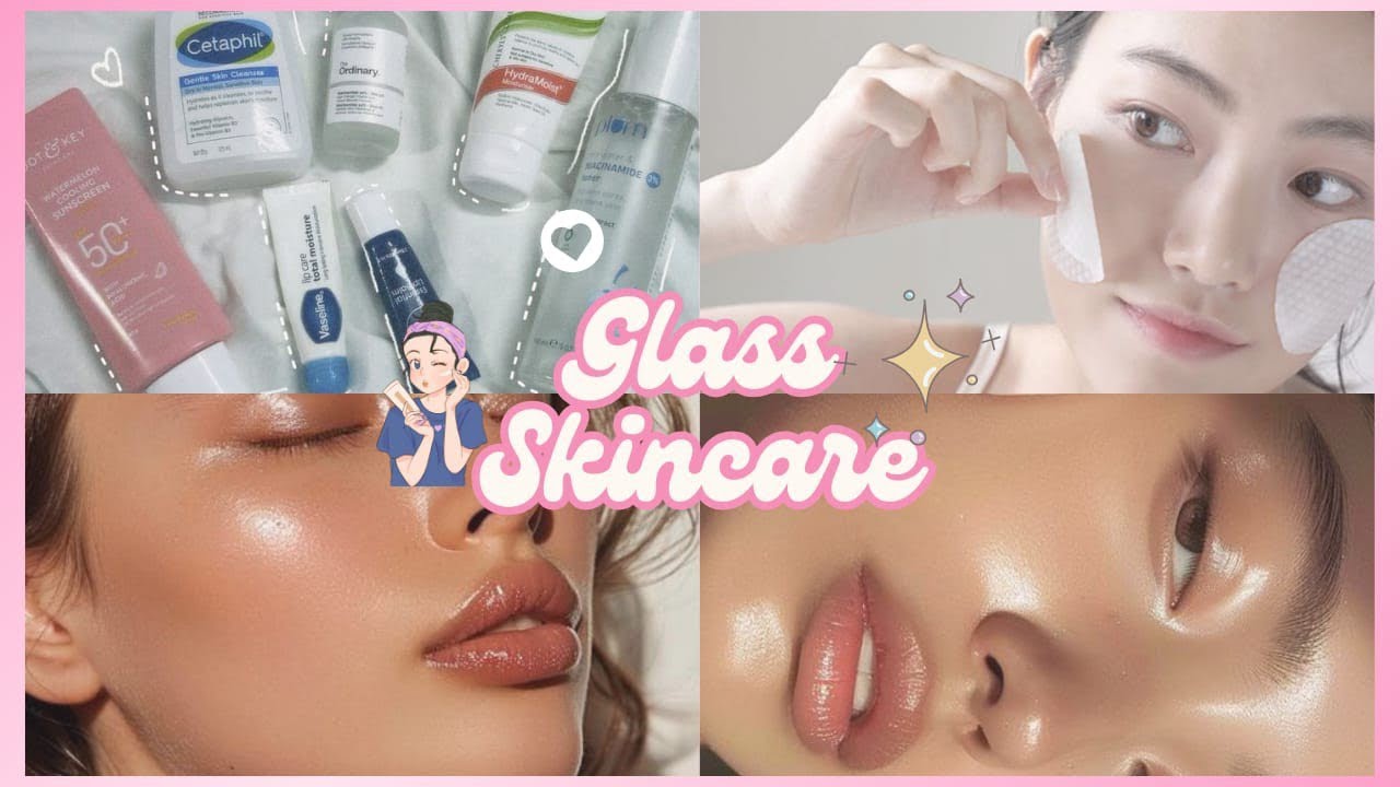|| HOW TO ACHIEVE GLASS SKIN 🌷🎀 || KOREA GLASS SKINCARE #glassskin # ...