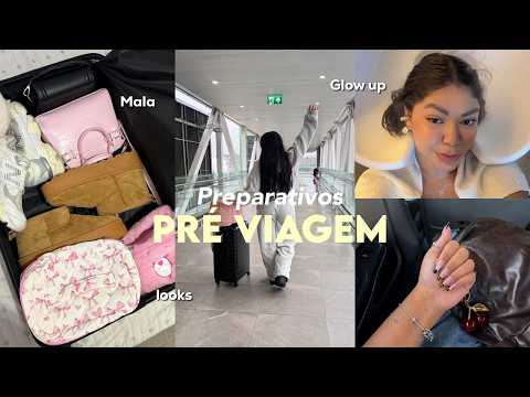 VLOG PRÉ VIAGEM | glow up + arrumando as malas