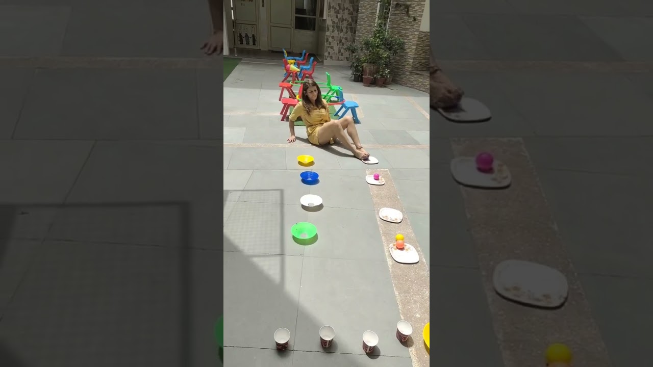 Obstacle race for kids at Giggle And Grow 