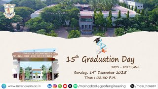 Graduation Day-2025 | 2021-2025 Batch | Malnad College of Engineering | MCE | Hassan
