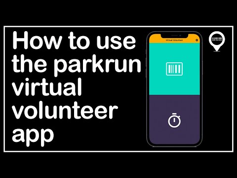 How to use the parkrun virtual volunteer app - v2.0 (QR code addition)