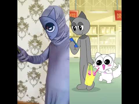 Sprunki parody of @AnimeToons #funny #sprunki #shorts #memes #cute #incredibox #labubu