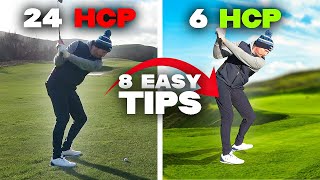 8 Steps to Play BETTER GOLF