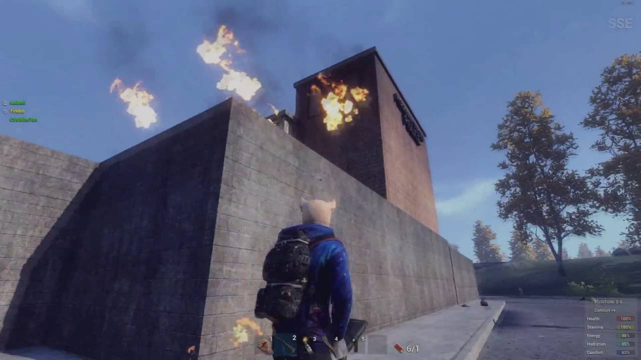 H1Z1 Just Survive Wipe day and Base Raid