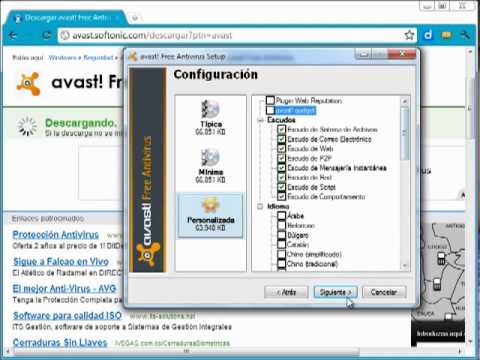 Como Descargar e Instalar avast! Free Antivirus - YouTube