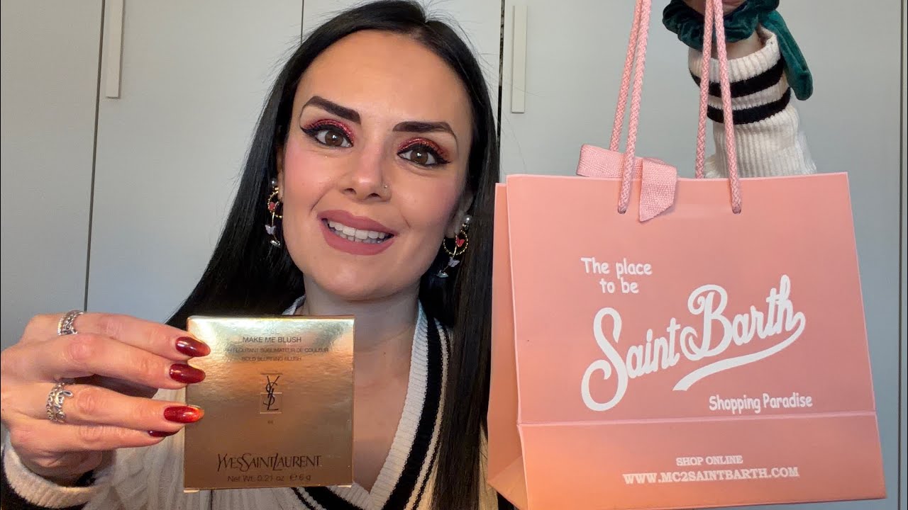 HAUL AUTO REGALI FESTA DELLA DONNA #ysl #saintbarthelemy #fashion #women #womensday #makeup #style 