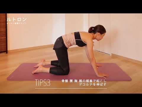 自律神経のバランスを整えて良い睡眠を！ ピラティス&ストレッチの“キャットストレッチ”