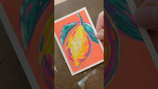 Lemon Aceo Painting