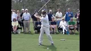Louis Oosthuizen, PGA Tour, Driver Swing, Face on Slow Motion