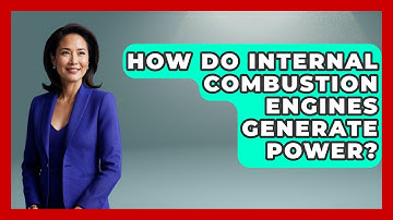 How Do Internal Combustion Engines Generate Power? - Thermodynamics For Everyone