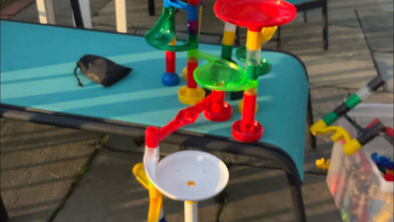 Marble race track!!! YouTube