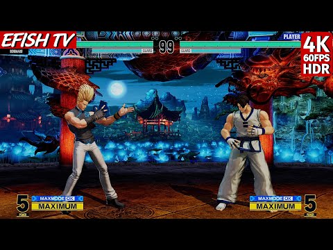 Benimaru Nikaido vs Kim Kaphwan (Hardest AI) - KOF XV