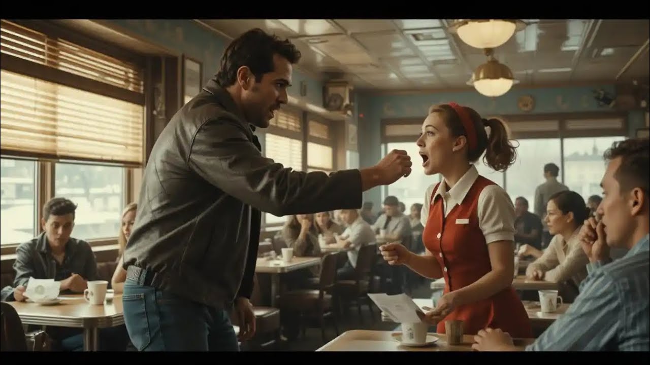He Slapped the Diner Waitress—She Slammed Him Onto the Counter