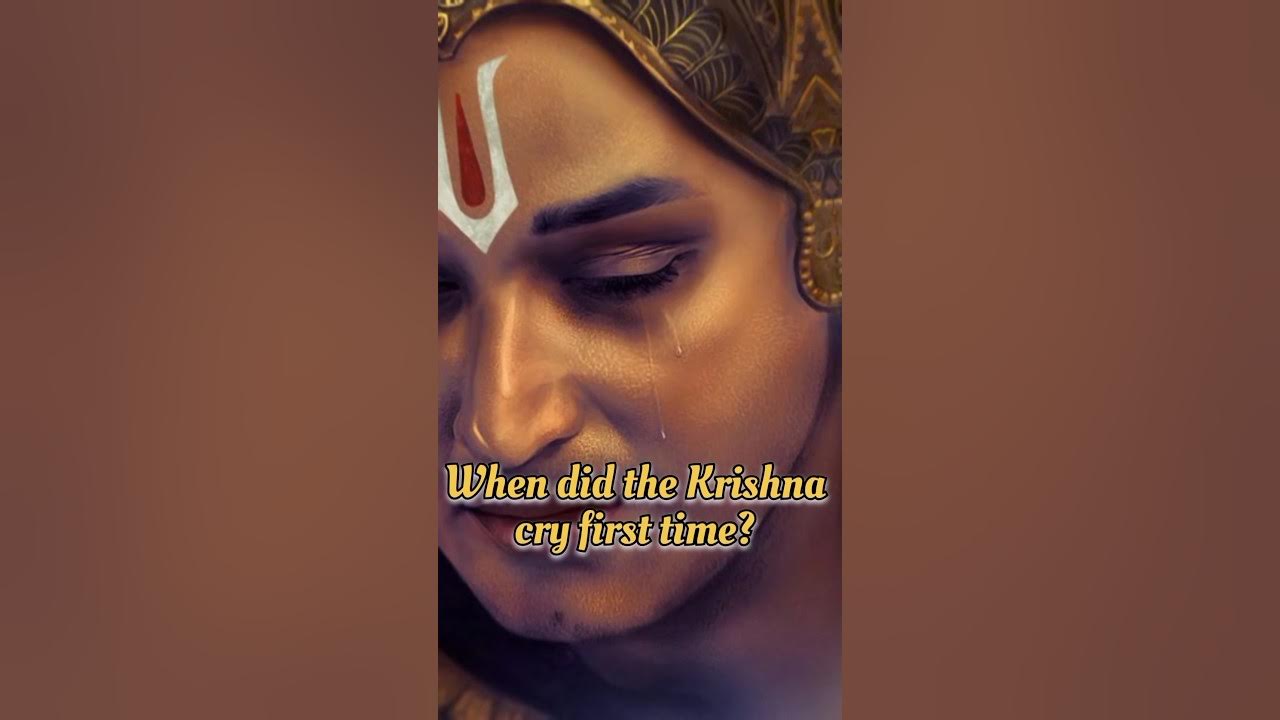 When did the Krishna cry first time? 😔🥺Lord Krishna with Sudama ️